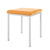 Stool with cushion, LxW 40x40 cm