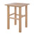 Wooden stool made of hardwood, LxW 35x35 cm