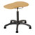 Therapy stool with cushion, standard with glides