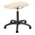 Therapy stool with cushion, standard with glides