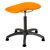 Therapy stool with cushion, standard with glides