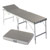 Portable Massage Table alumed incl. headboard, LxWxH 184x55x70-79 cm