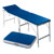 Portable Massage Table alumed incl. headboard, LxWxH 189x60x70-79 cm