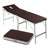 Portable Massage Table Alumed incl. headboard and nose slit LxWxH 184x55x70-79 cm