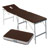 Portable Massage Table alumed incl. headboard and nose slit , LxWxH 189x60x70-79 cm