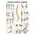 Wall chart - Right or wrong for your back, - LxW 100x70 cm