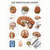 Wall chart - The Brain - , LxW 100x70 cm