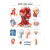 Wall chart - Head & Neck, - LxW 100x70 cm