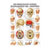 Wall chart - The skull - muscle insertions and origins - , LxW 100x70 cm