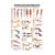 Wall chart - spinal gymnastics - , LxW 100x70 cm