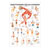 Wall chart - Strength training for your shoulder -, LxW 100x70 cm