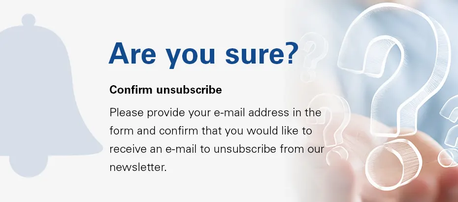 Unsubscribe from newsletter