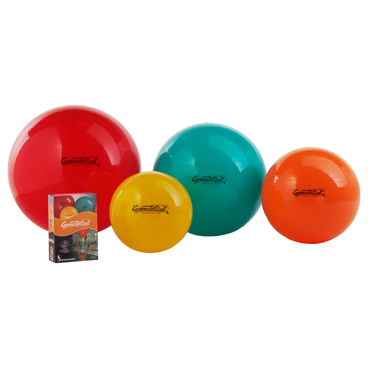 PEZZI gymnastics ball, Ø 53 cm, orange buy online