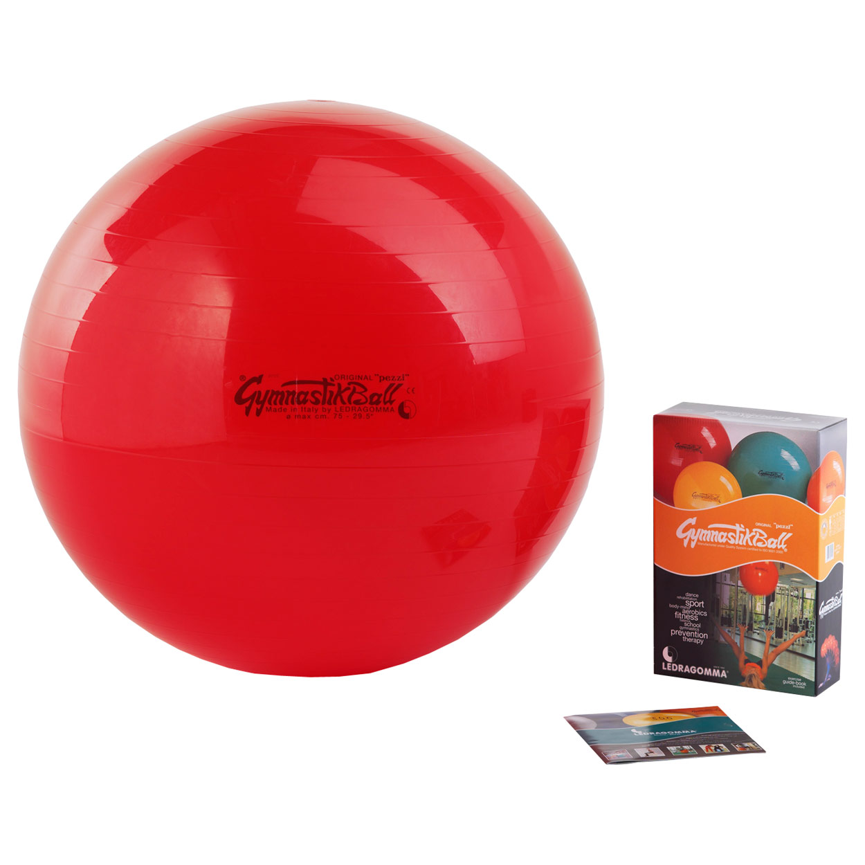 PEZZI gymnastics ball, Ø 75 cm, red buy online