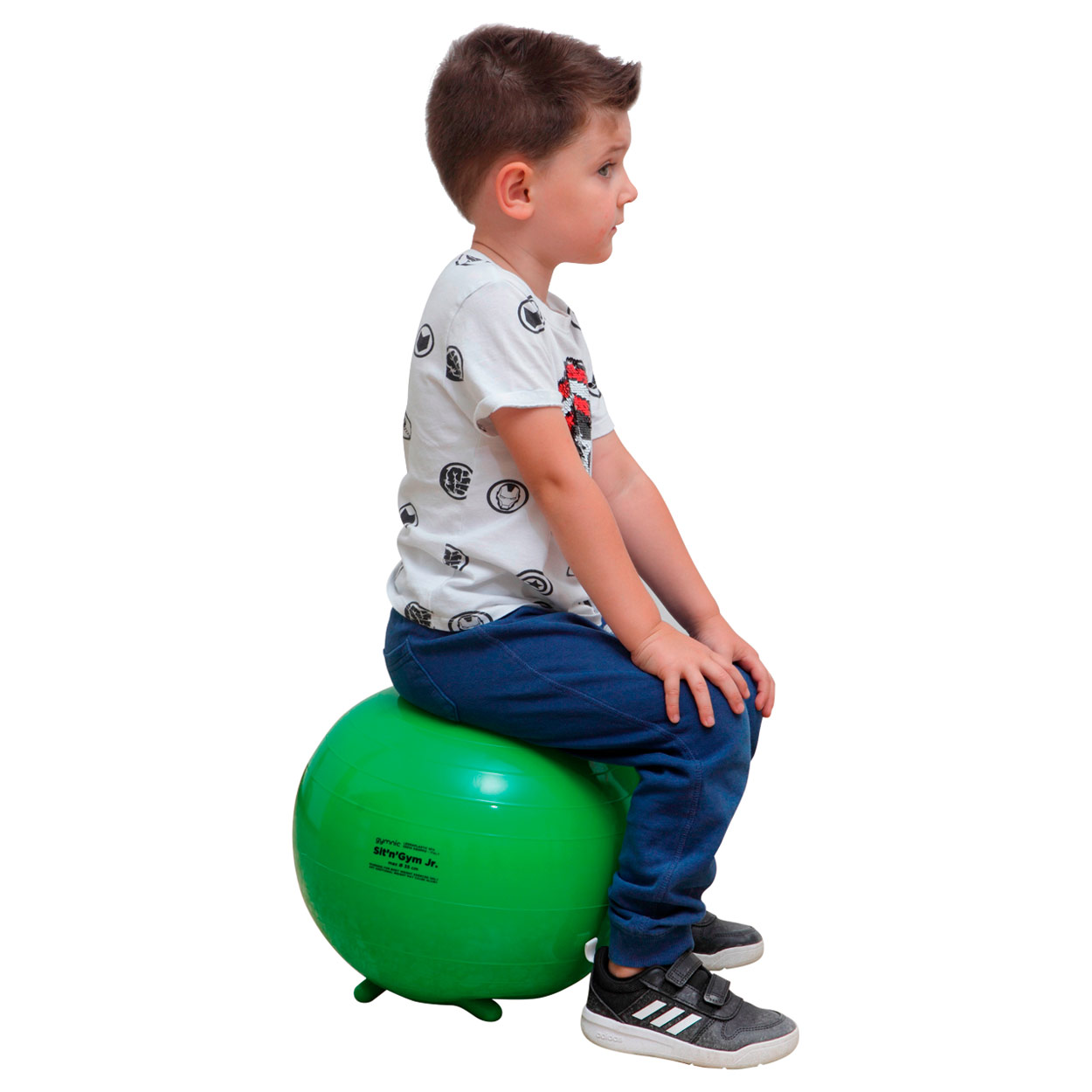Sitting on gym ball cheap