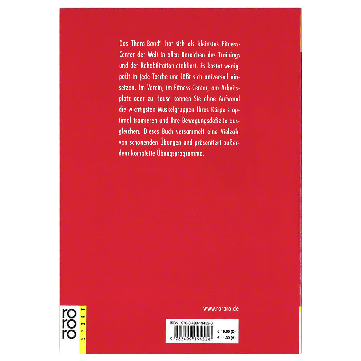 Book Training book TheraBand The program for fitness and health