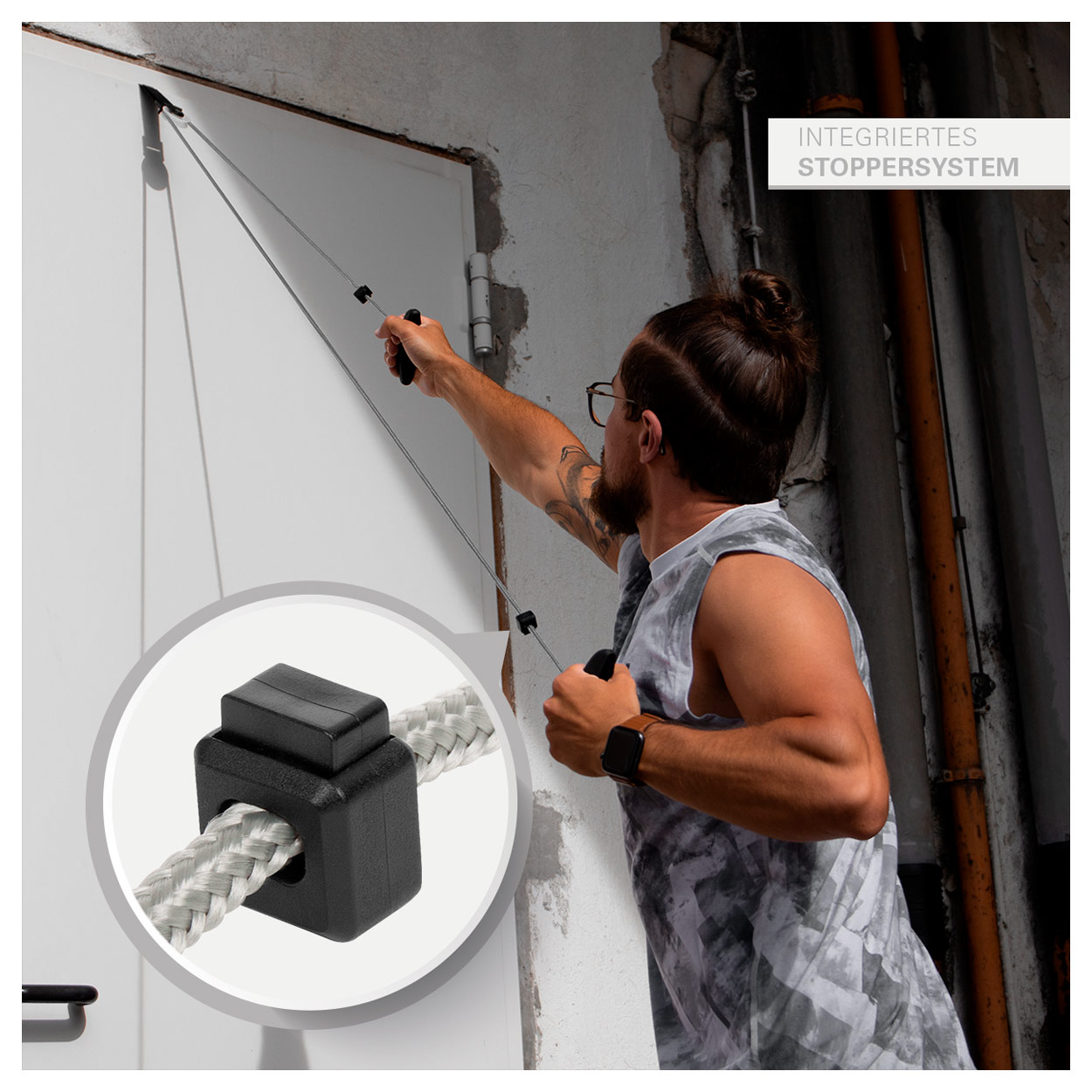 Shoulder Rope Pulley set