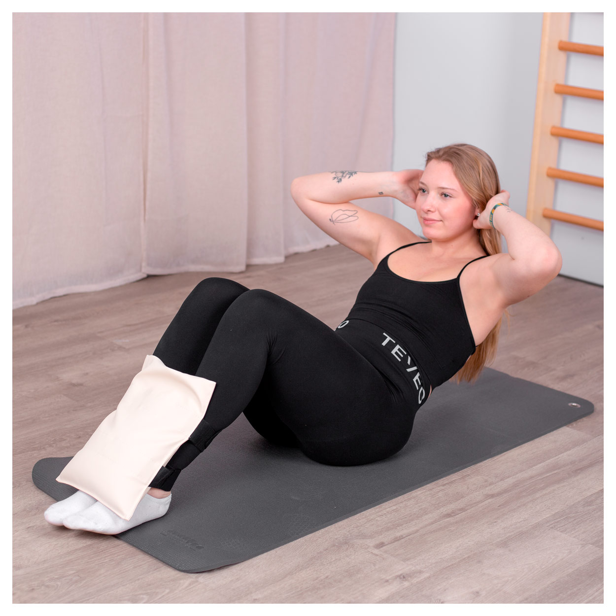 Sand bag with Velcro tape, 35x25 cm, 4 kg, beige buy online SportTec