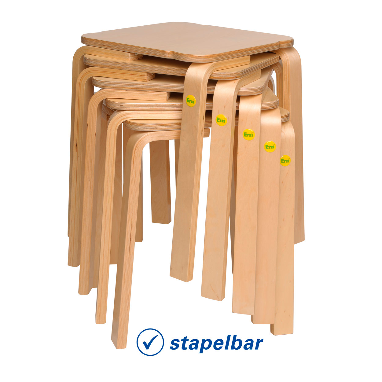 Stool 35 Made Of Shaped Wood 27x27 Cm Seat Height 35 Cm Buy