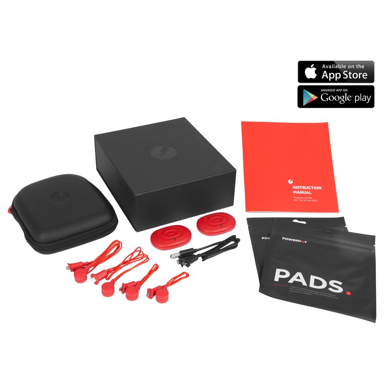 PowerDot muscle stimulator DUO 2.0, 20 pcs. buy online SportTec