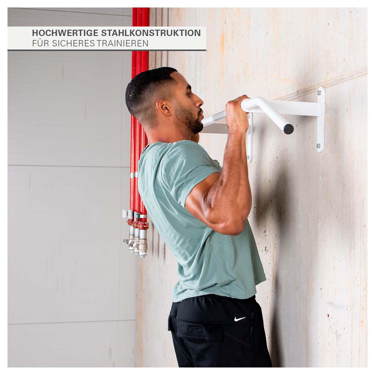 Pull Up Bar For Wall Mounting Buy Online Sport Tec