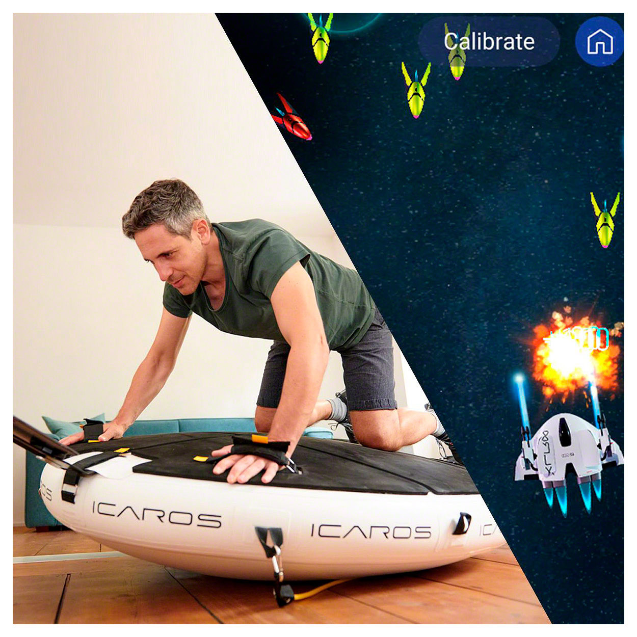 ICAROS Cloud XXL balance board, inflatable, for full body workout buy