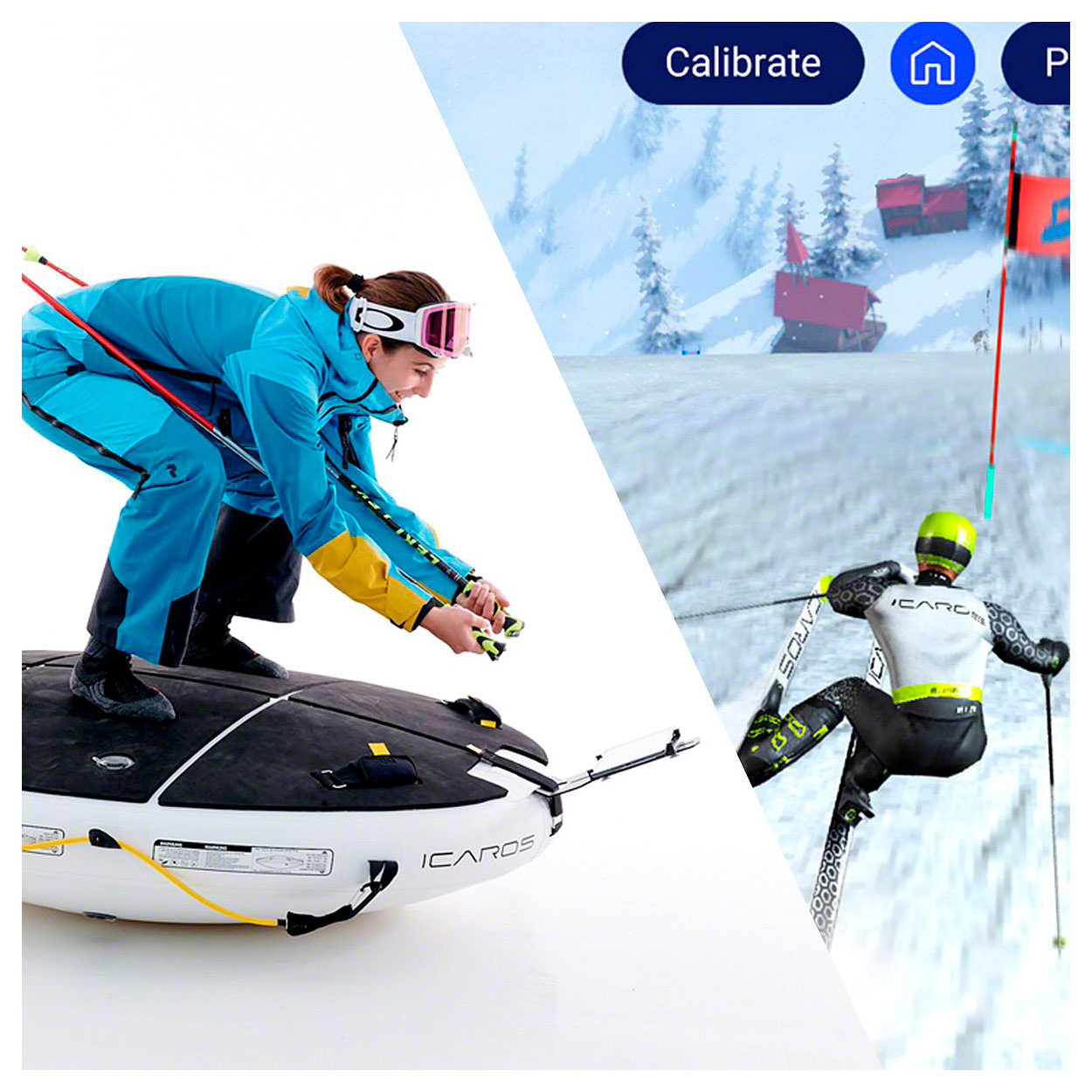 ICAROS Cloud XXL balance board, inflatable, for full body workout buy