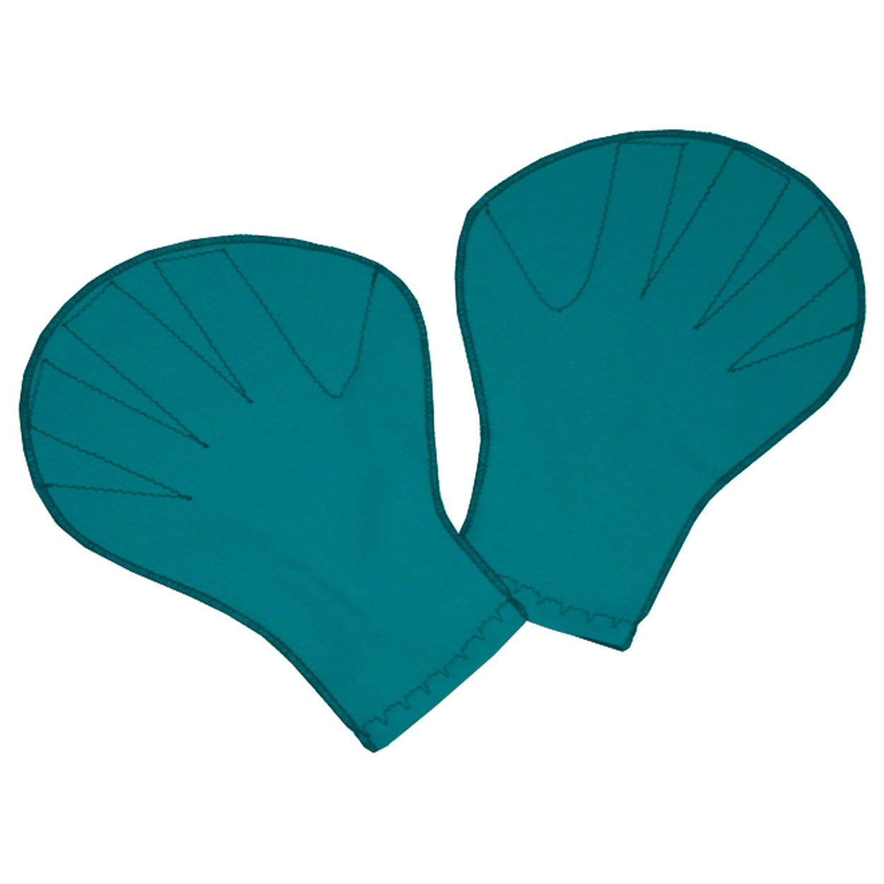 Aquajogging gloves without finger holes, size M, pair
