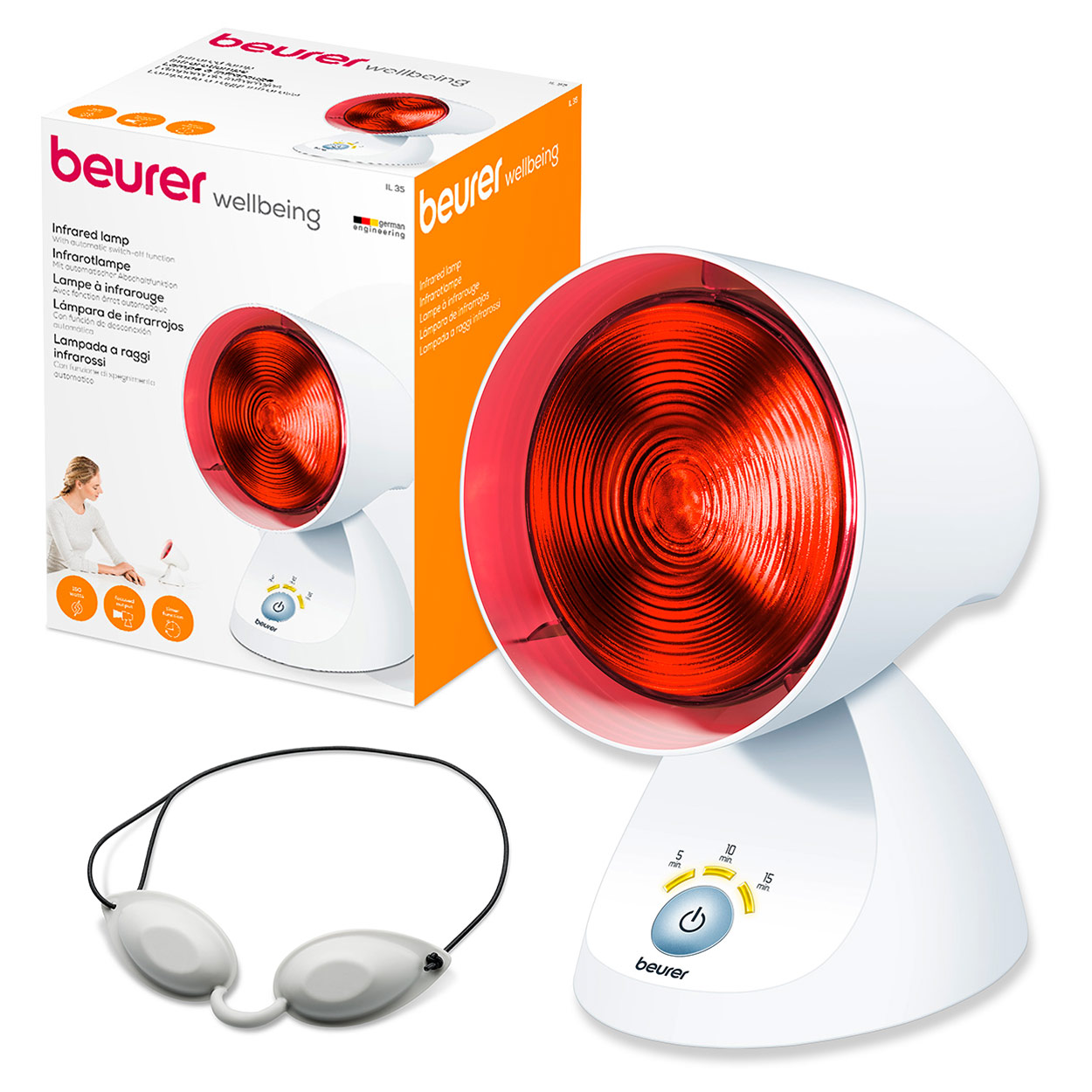 Beurer heat lamp top