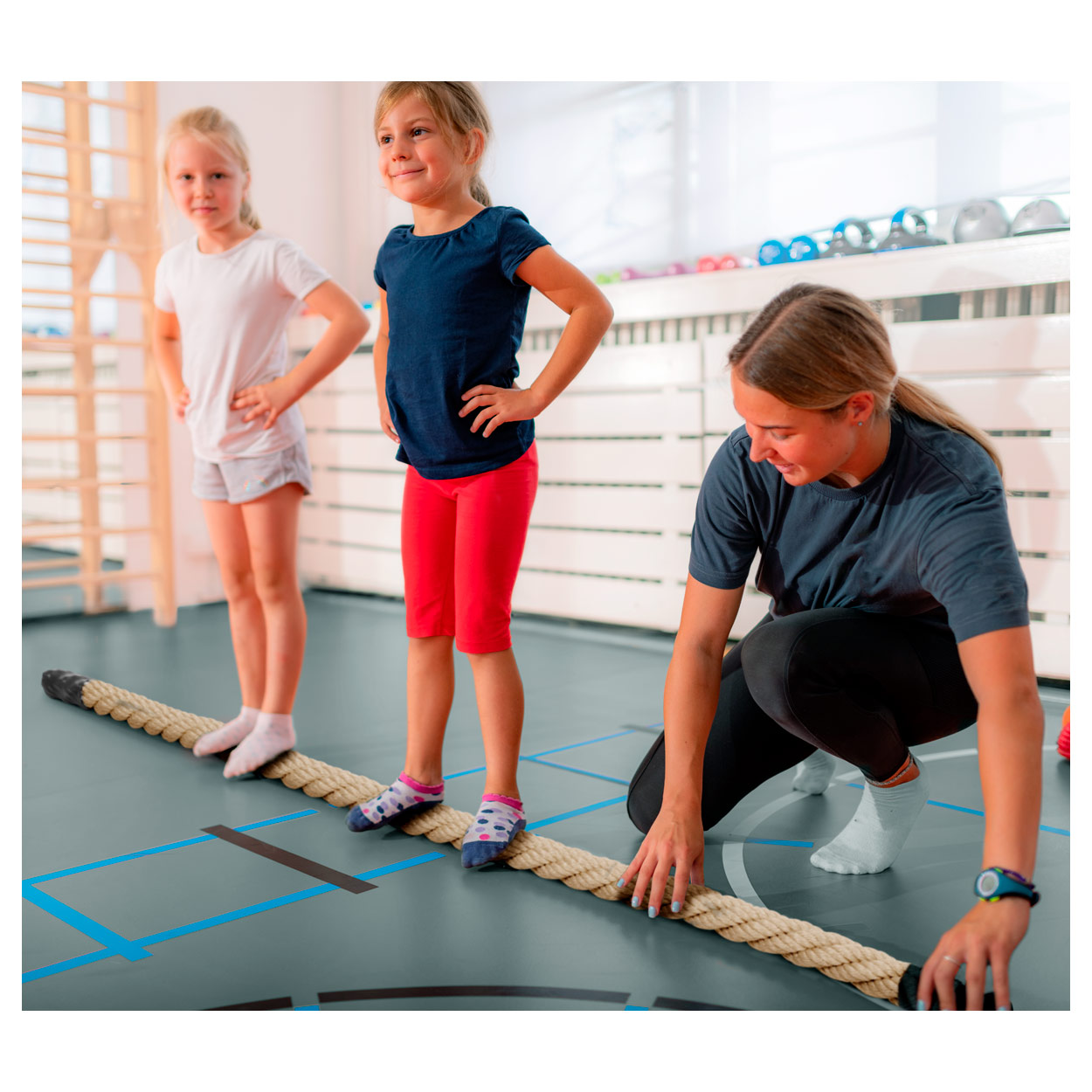 Balance Lining Rope Balancing rope made of hemp, Ø 6 cm x 200 cm - buy online | Sport-Tec
