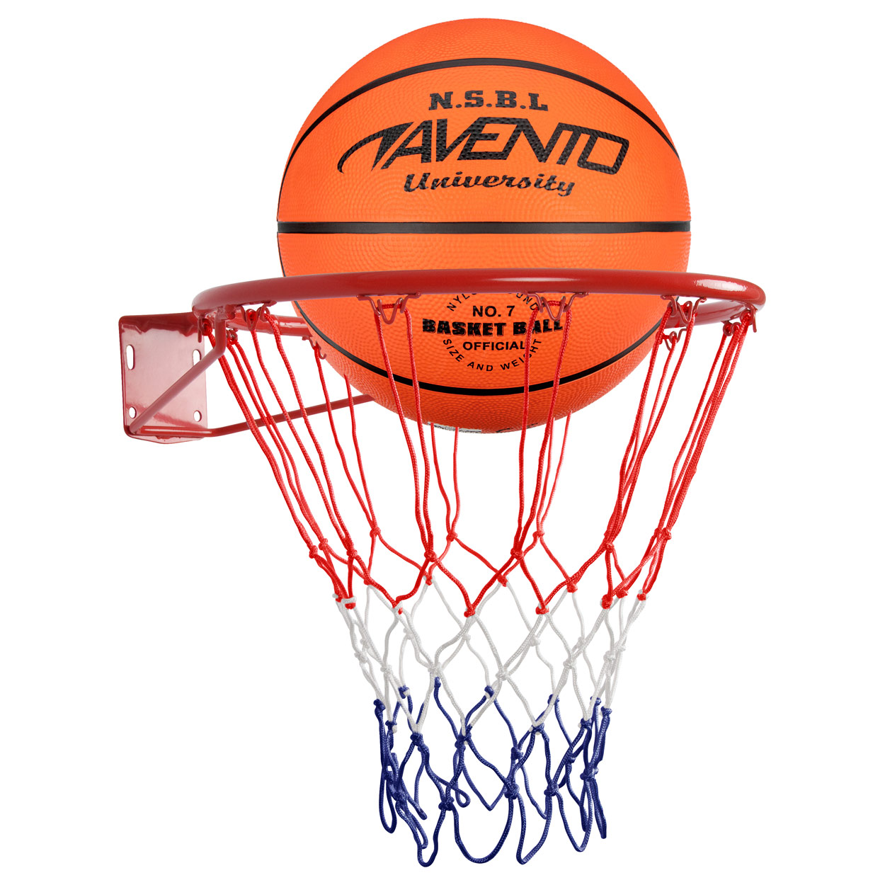 Wensum Basketball Set Ring Hoop With Free Size 7 Ball Included - Buy Online  at QD Stores
