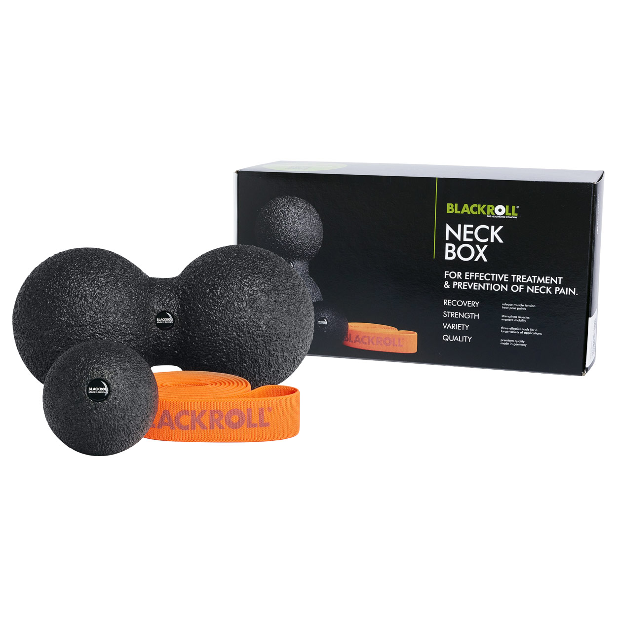 Blackroll Neck Box 3-pcs, fascia set neck Sport-Tec | online buy