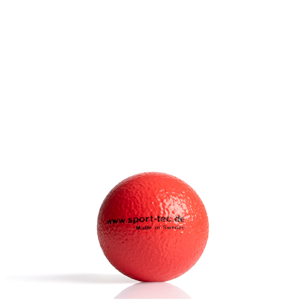 Coated foam ball, Ø 9 cm, red