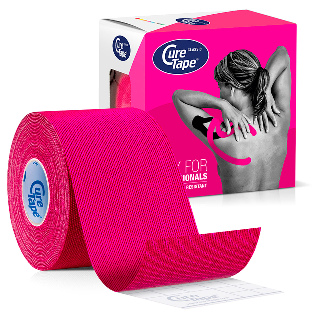 CureTape Classic, 5 m x 5 cm, water resistant, pink - buy online ...