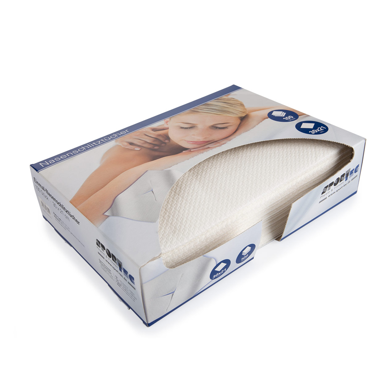 Nose Slit Wipes Massage Table, Pack Of 500 Disposable Pads For Massage, Headrest, Face Pad For Massage, Hygienic Cover For All Massage Tables, Massage Benches, Massage Tables, Therapy Chairs - View #7