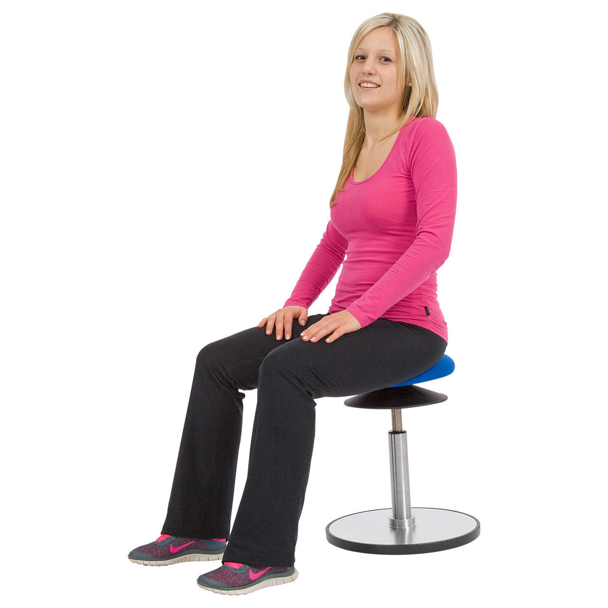Ergo rocking stool standard, Ø 30 cm, blue buy online | Sport-Tec