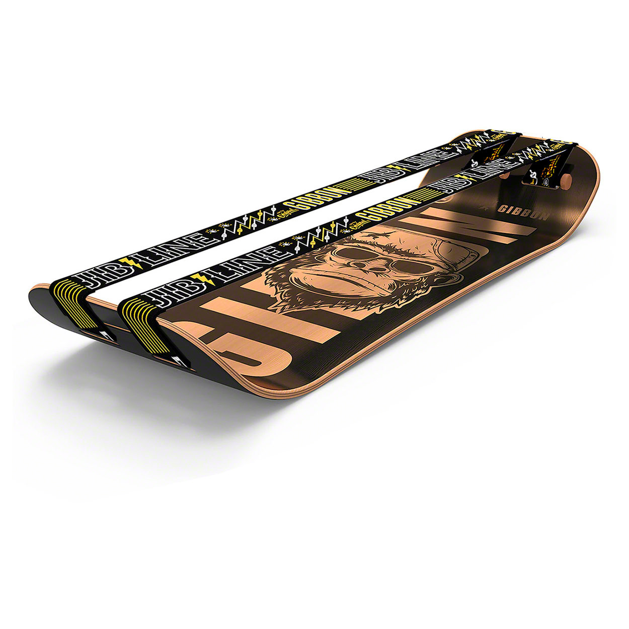 Set Gibbon Roots Rocker Travel Board Pour Slackline Et Giboard