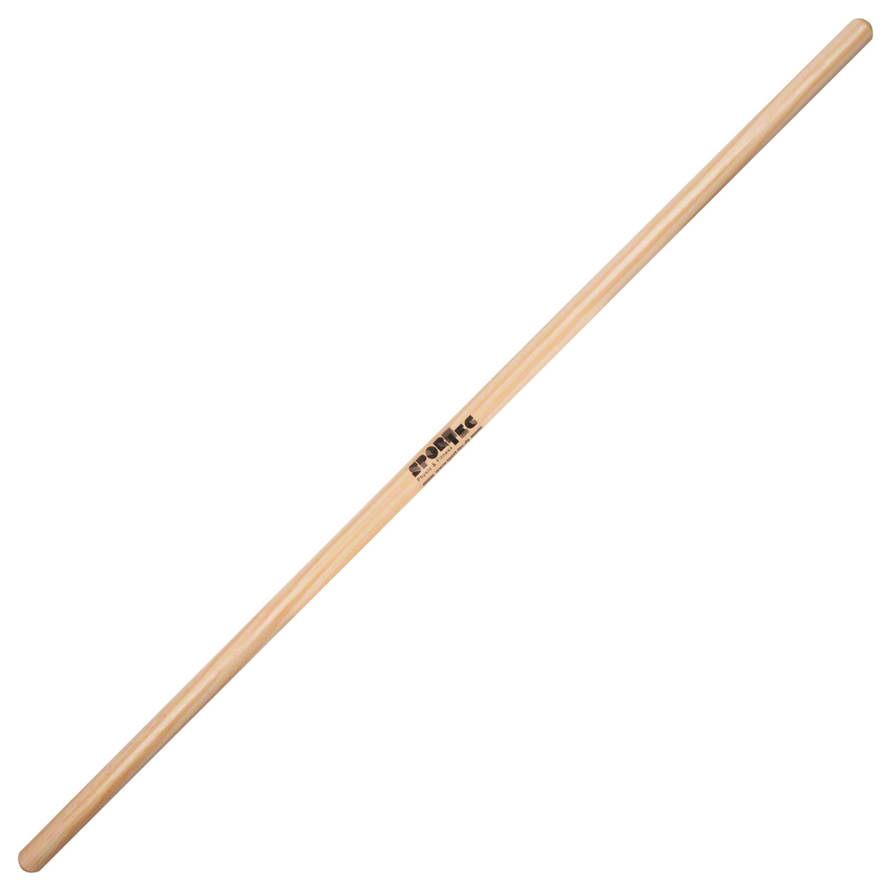 Gymnastics bar made of wood, Ø 2.4 cm x 100 cm, 240 g, nature