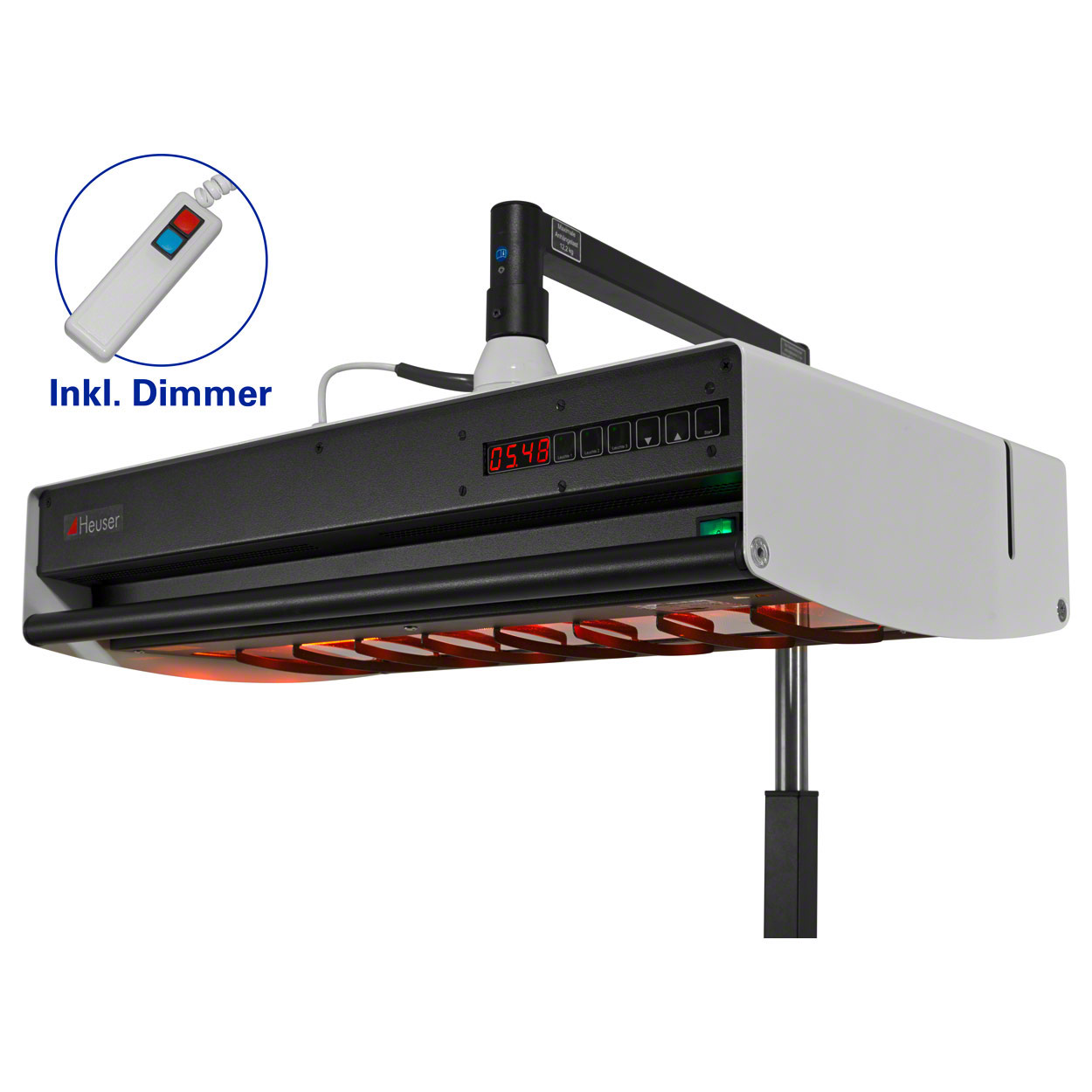 Halogen infrared heater IRS 3 incl. Dimmer, tripod model buy online