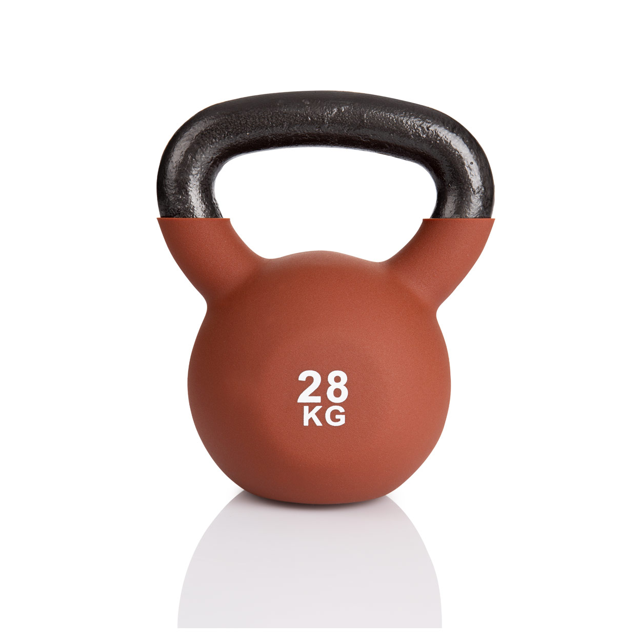 Kettlebell 28 kg brown