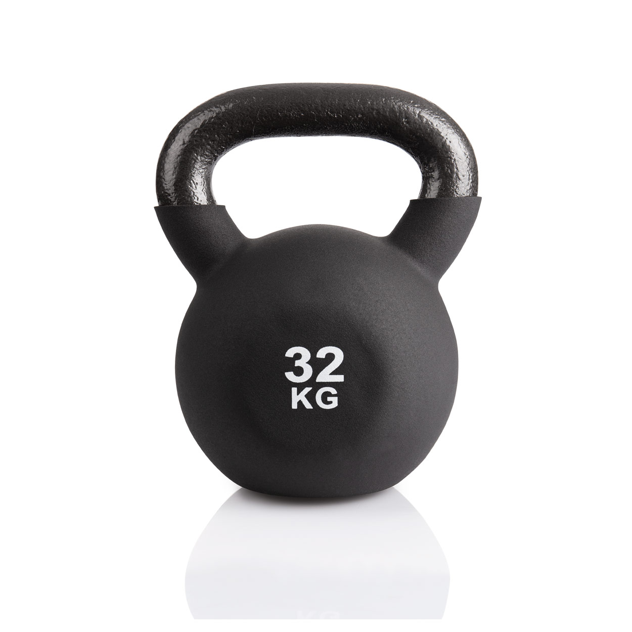 Kettlebell, 32 kg, black
