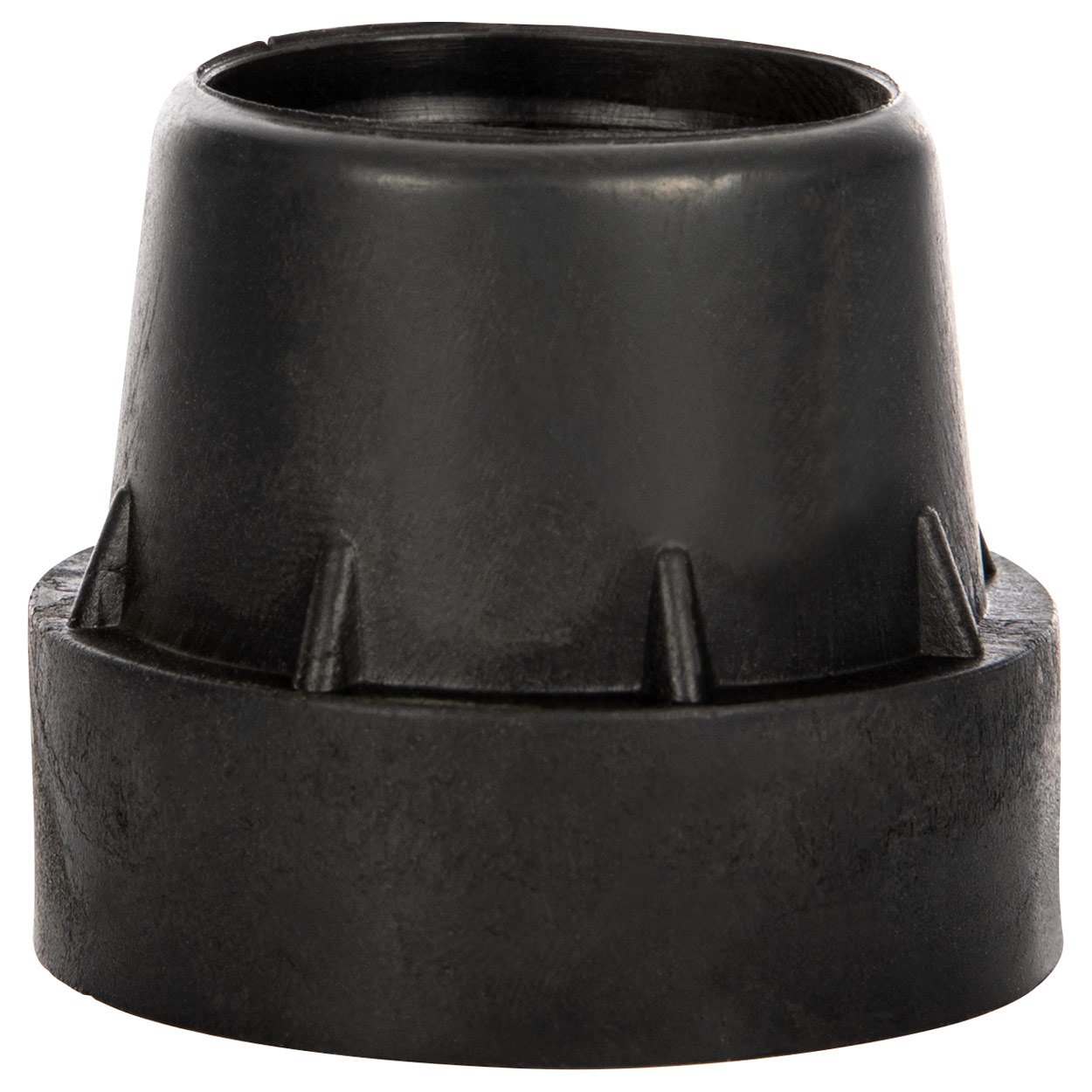 Mini trampoline foot cap made of plastic