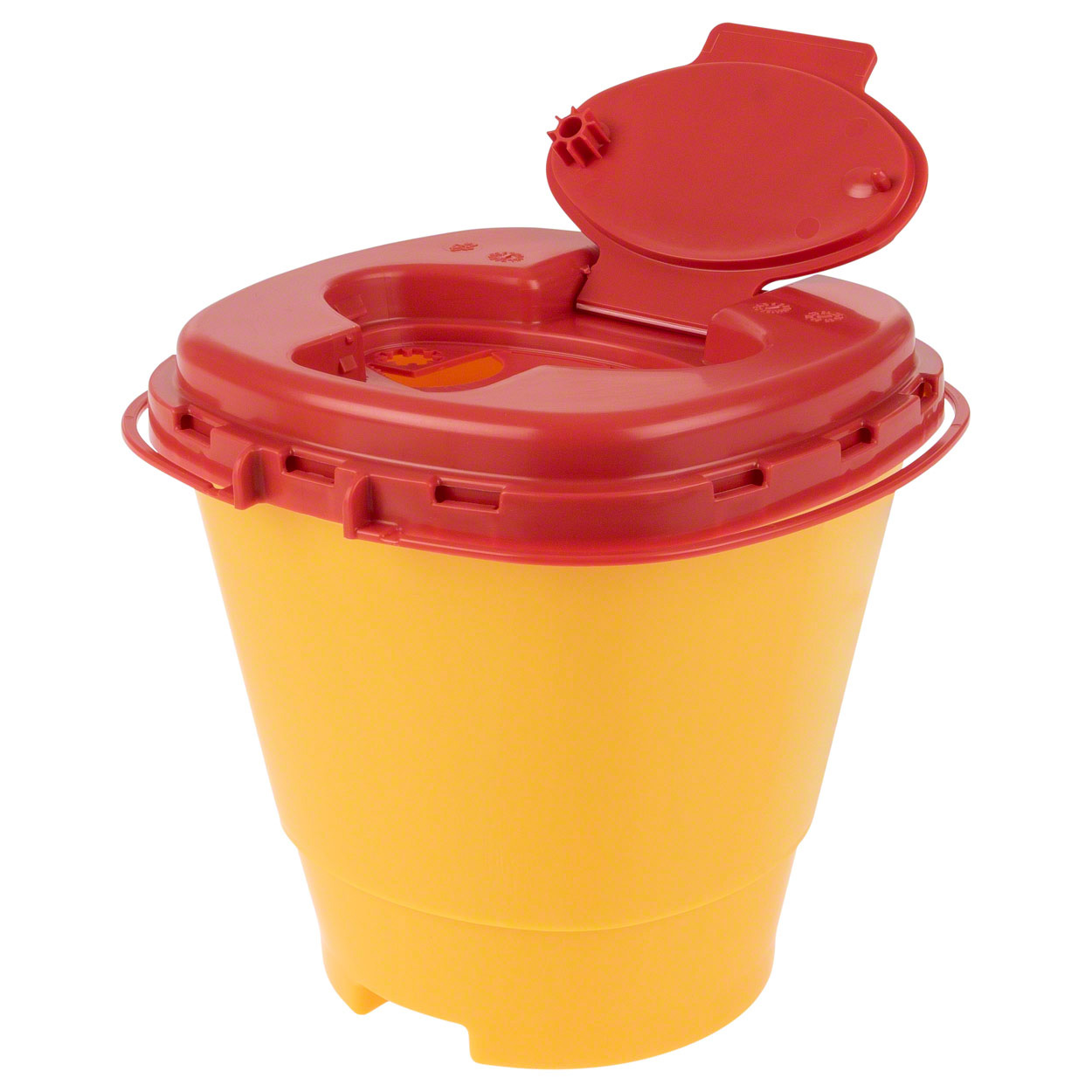 Needle disposal box 2 l, MultiSafe twin plus, oval opening, ø 179x176