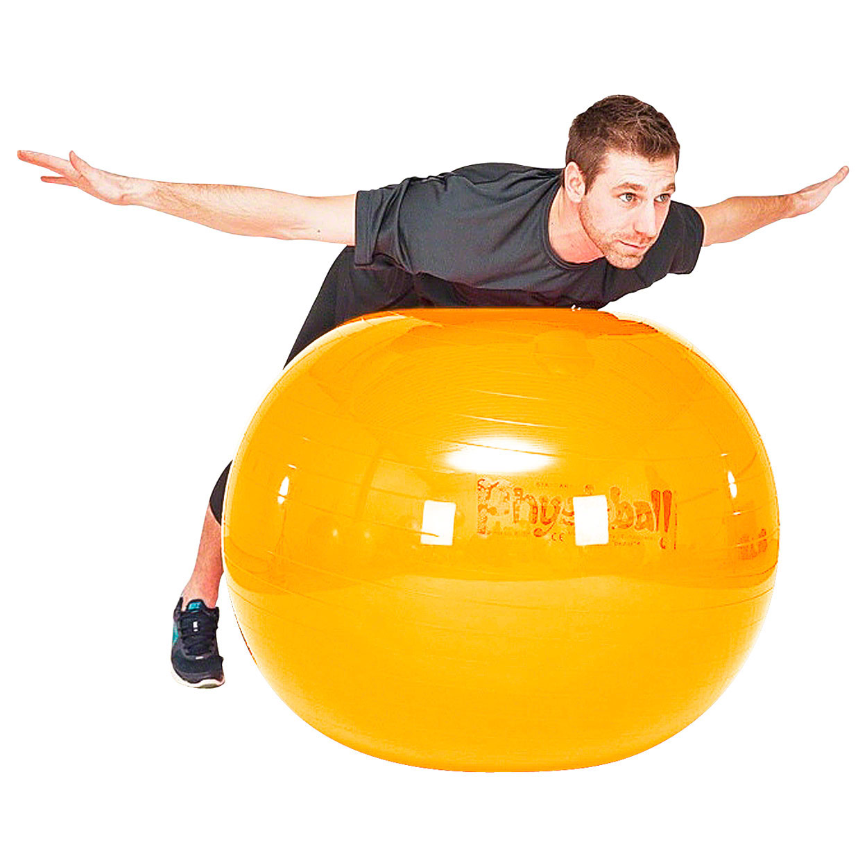 PEZZI gymnastics ball 105 cm yellow buy online Sport Tec