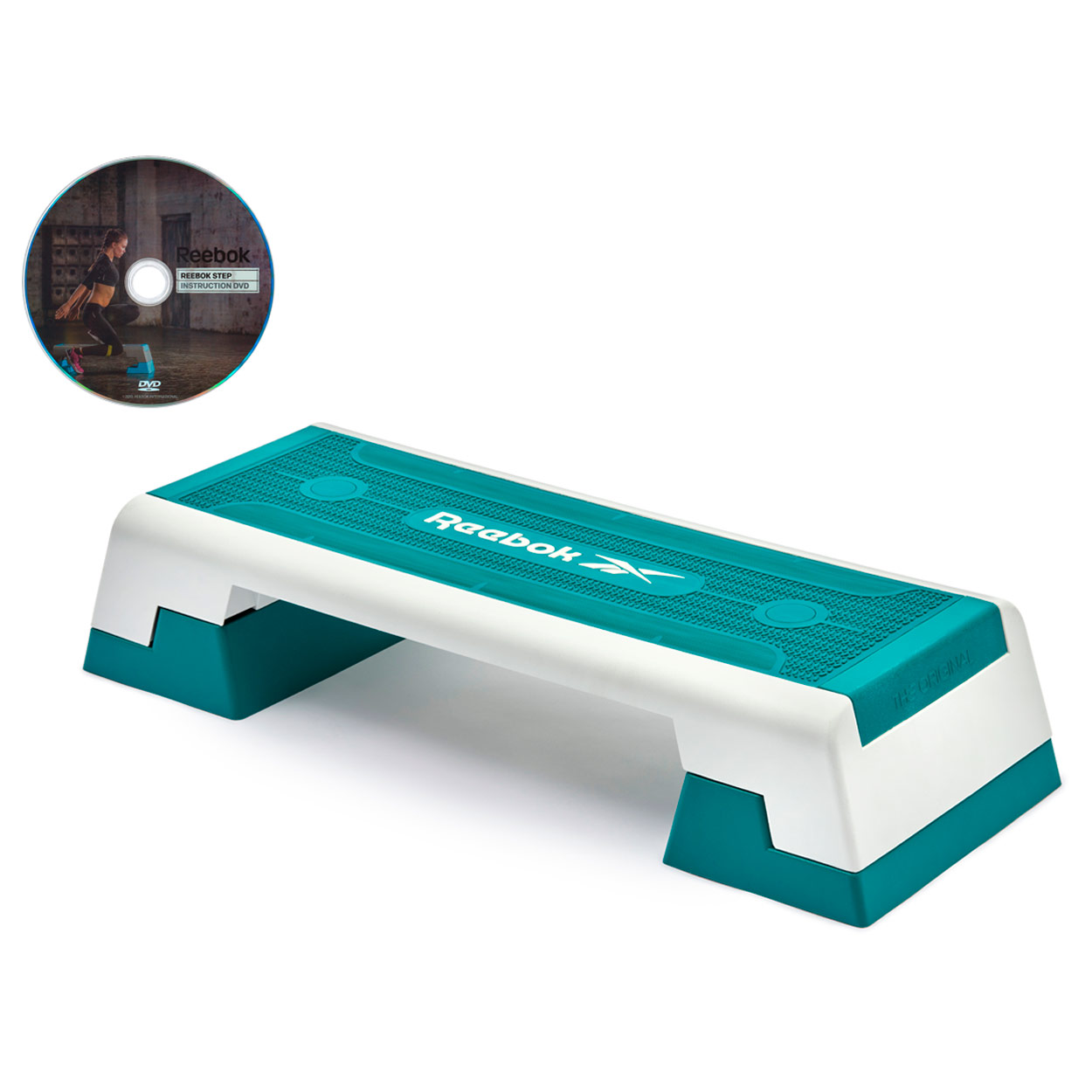 Aerobic stepper store with dvd