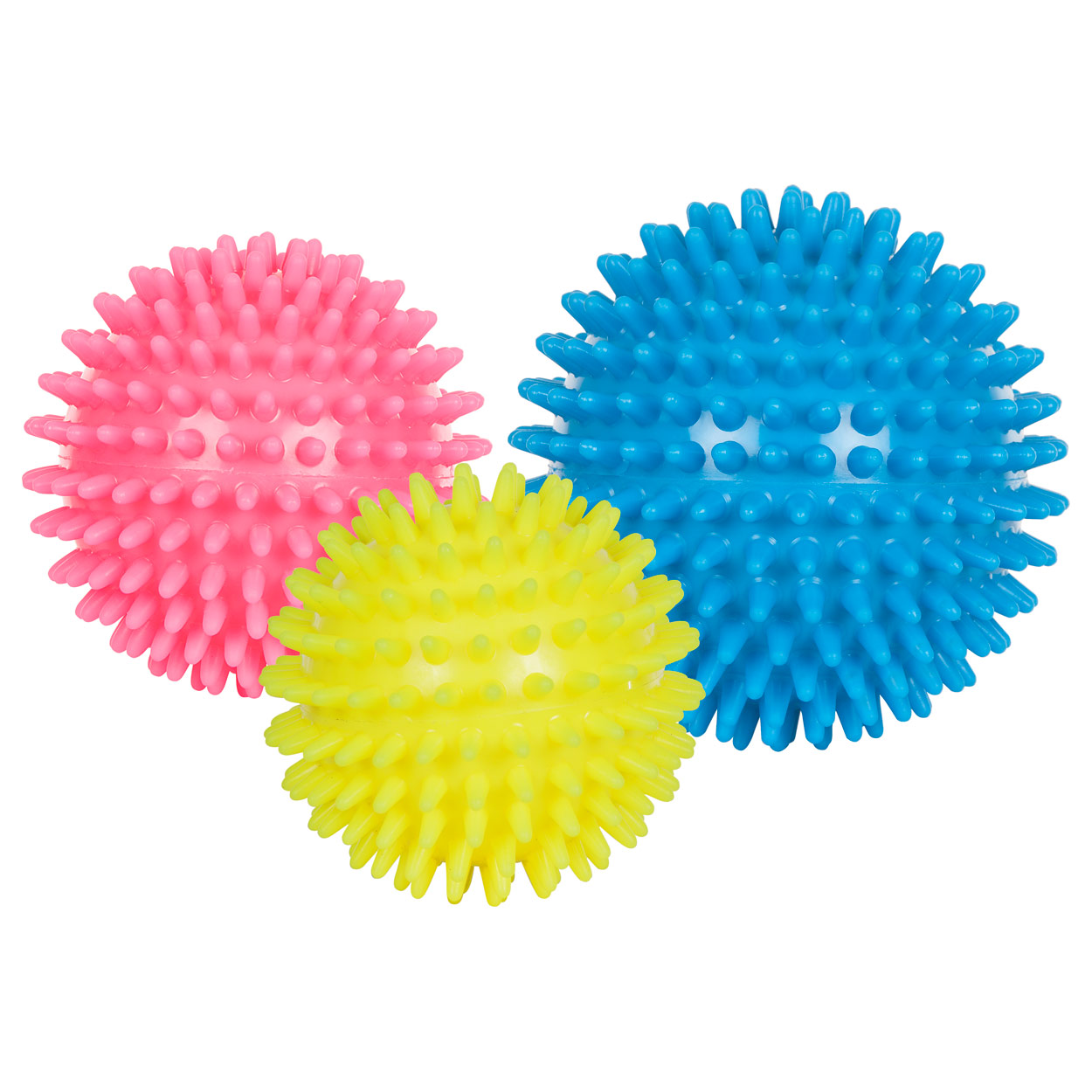 Spiky Massage Ball soft, Set of 3 1x ø 8 cm, ø 9 cm, ø 10 cm buy