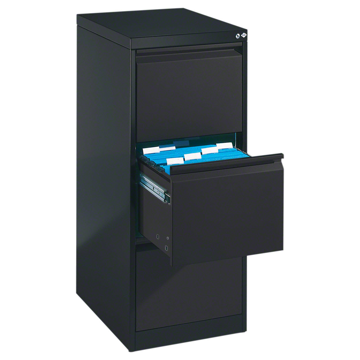 Suspension filing with 3 drawers, LxWxH 104x43,3x59 cm, single