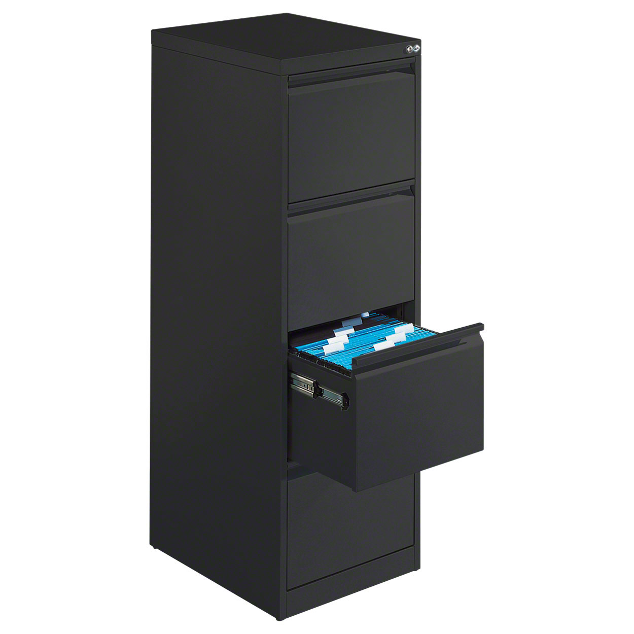 Suspension filing with 4 drawers, LxWxH 135.7x43,3x59 cm