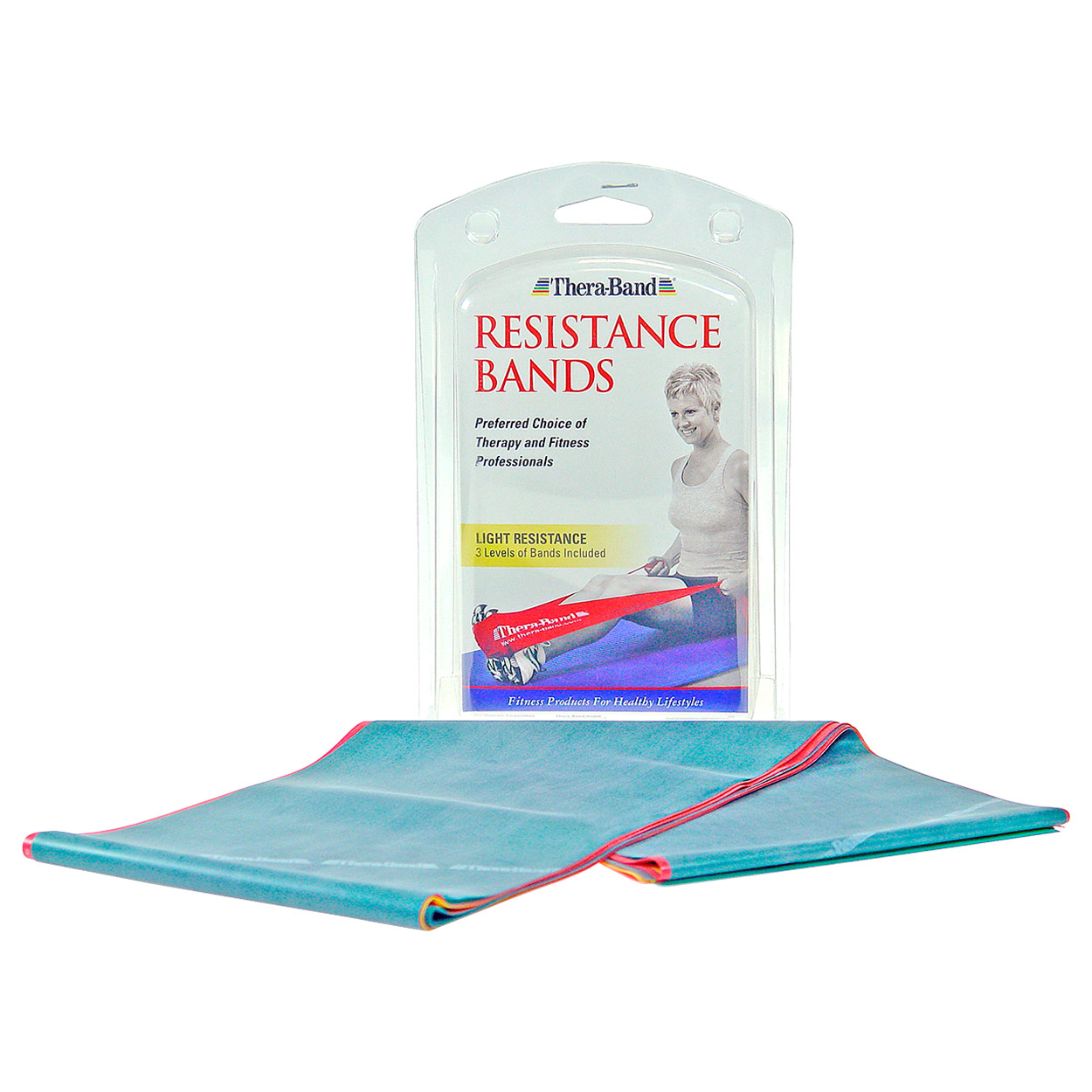 Thera-Band Exercise Resistance Band – Silver, 5 Feet Long, 22mm Width For Strength & Balance Training