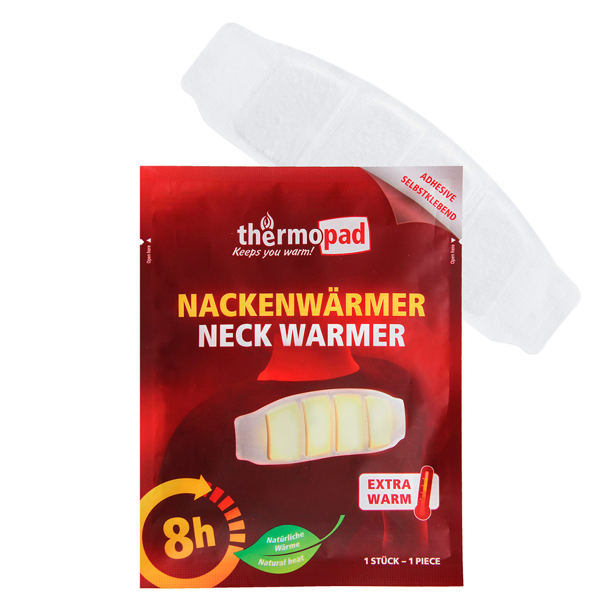 Thermopad natural warmer Chaufferette dos TpR31780 Durée de